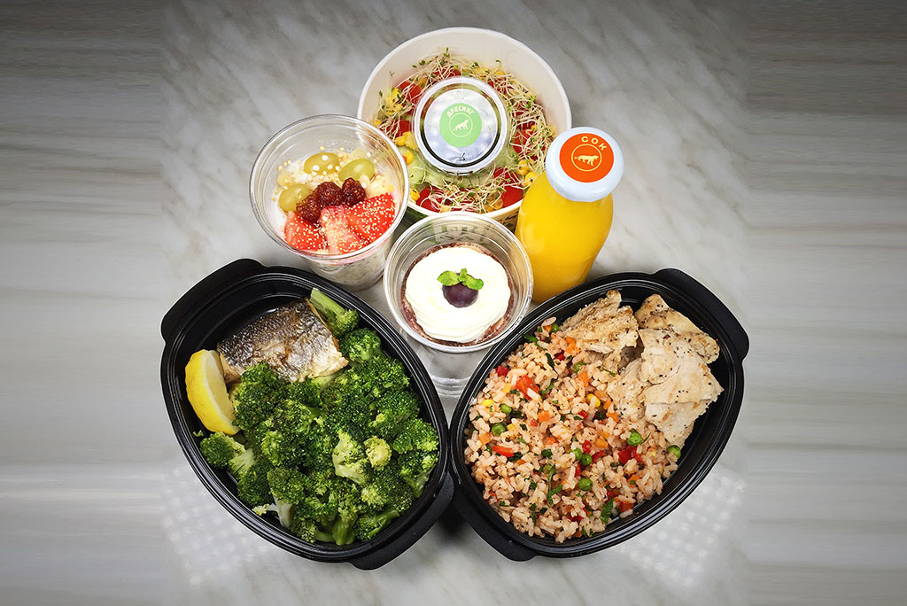 Протеиново меню с пуешко, зеленчуци, ципура и броколи