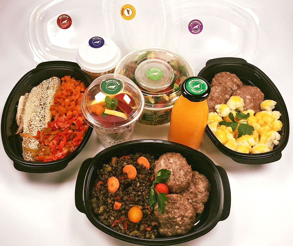 Високо протеиново меню с елда, леща Белуга, телешки кюфтета и скумрия