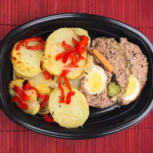 Руло Стефани с печени картофи на фурна