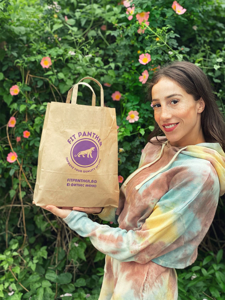 Златното момиче на България Симона Дянкова с меню от Здравословна кухня Fit Panther