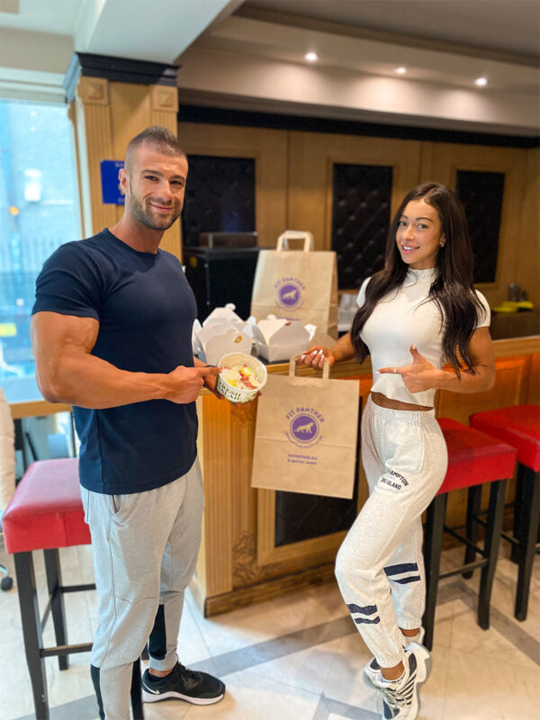 шампионите Деян и Нети - клиенти на кухня FitPanther