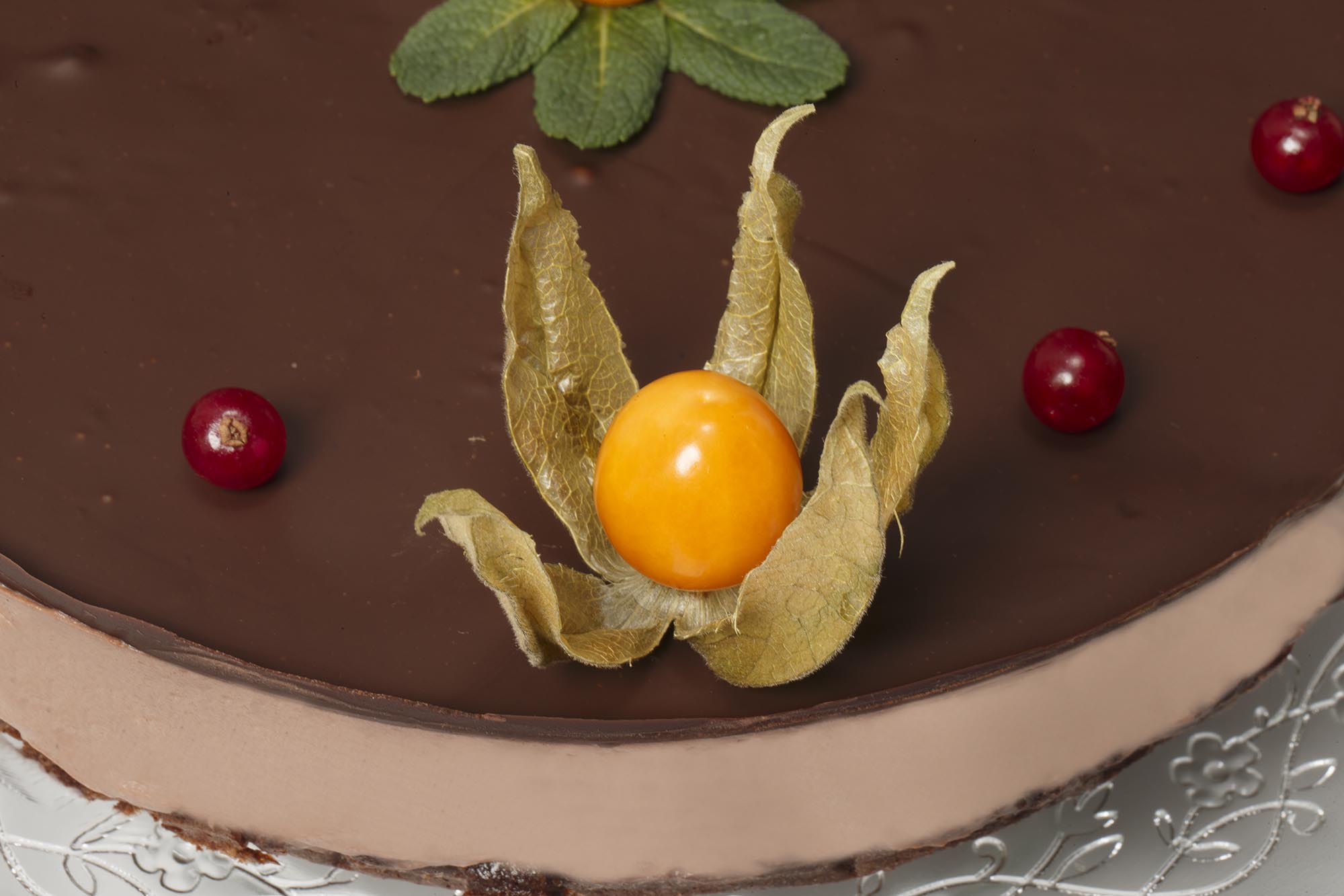 Боровинкова кето торта с желе - снимка 5