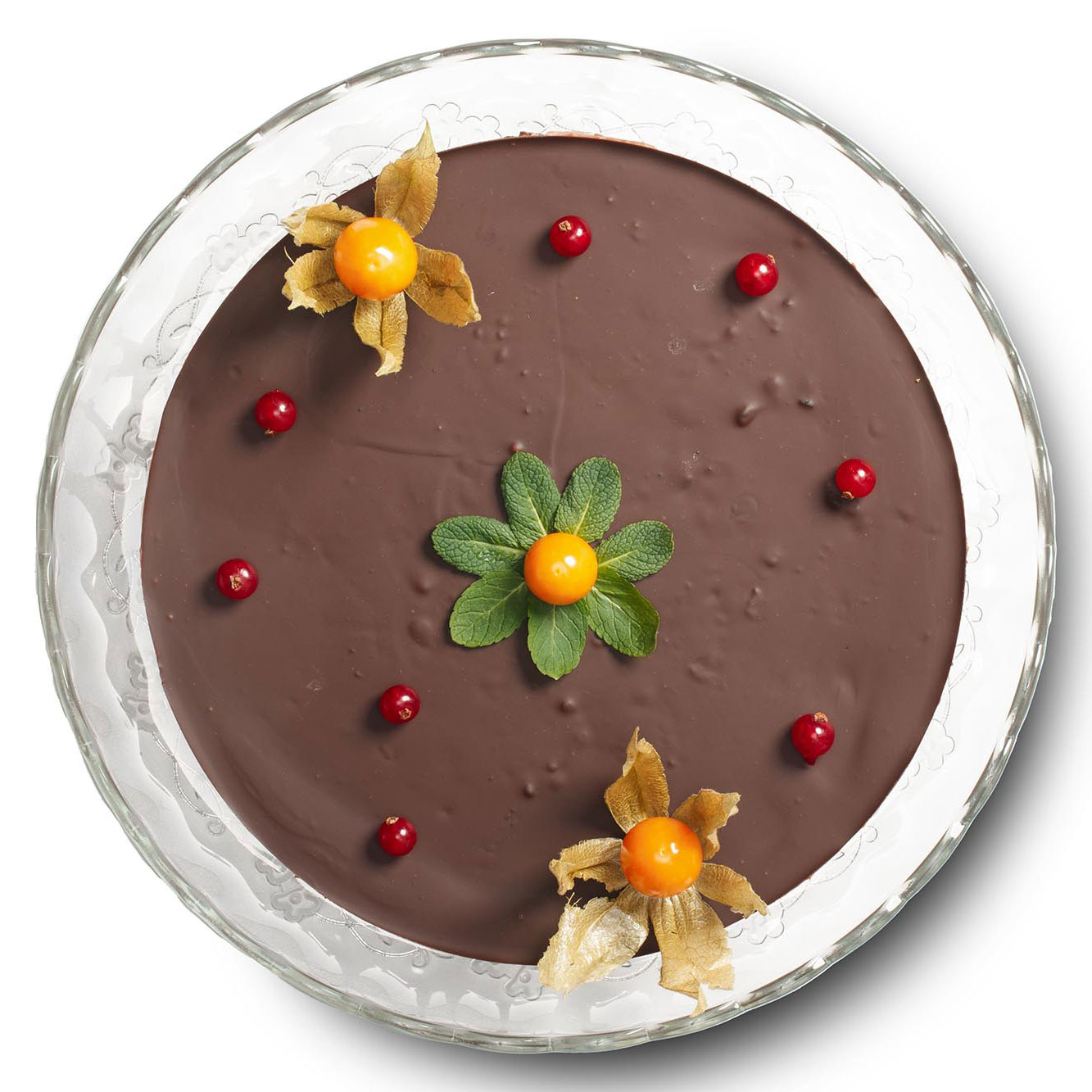 Боровинкова кето торта с желе