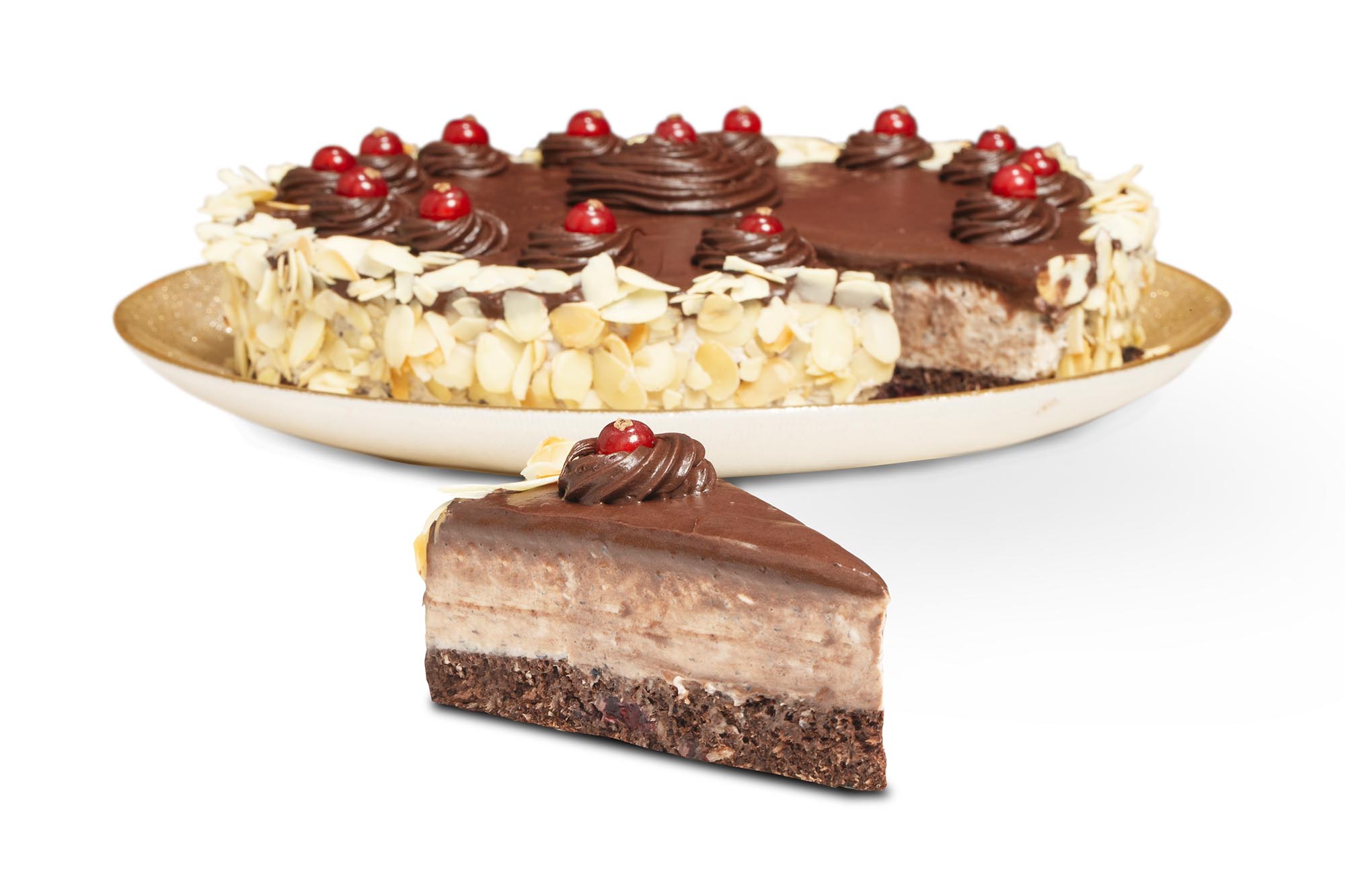 Шоколадова кето торта Пантера с касис - снимка 2