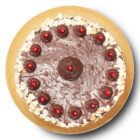 Шоколадова кето торта Пантера с касис