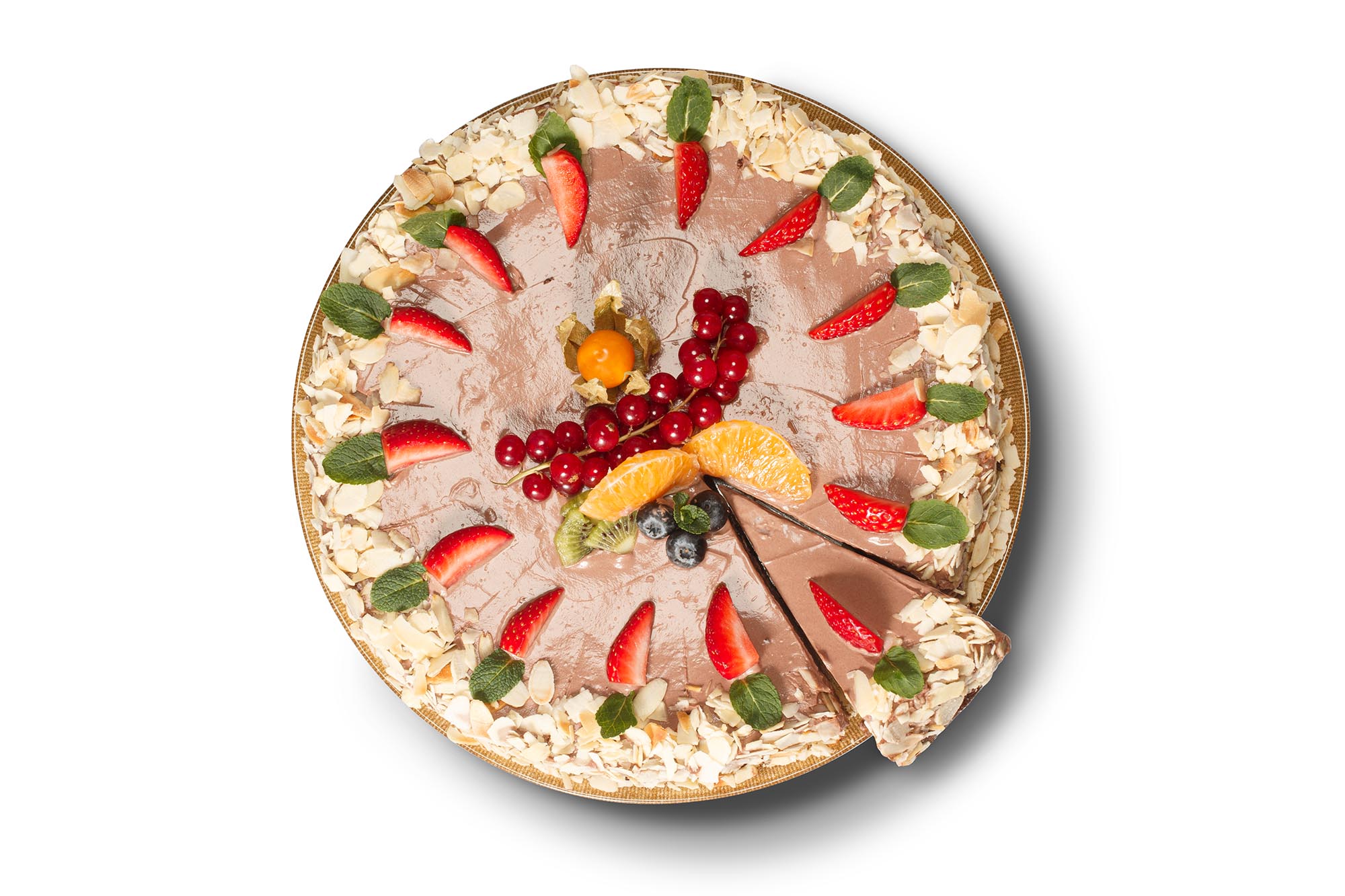 Веган шоколадова торта с оризова сметана - снимка 1