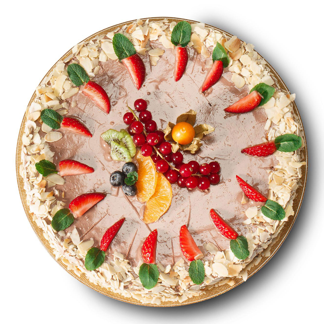 Веган шоколадова торта с оризова сметана