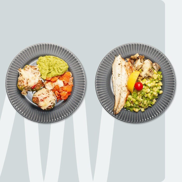 вегетарианско обяд и вечеря меню от кухня fit panther