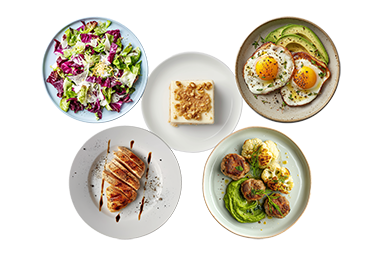 кето меню от кухня fit panther - снимка без фон