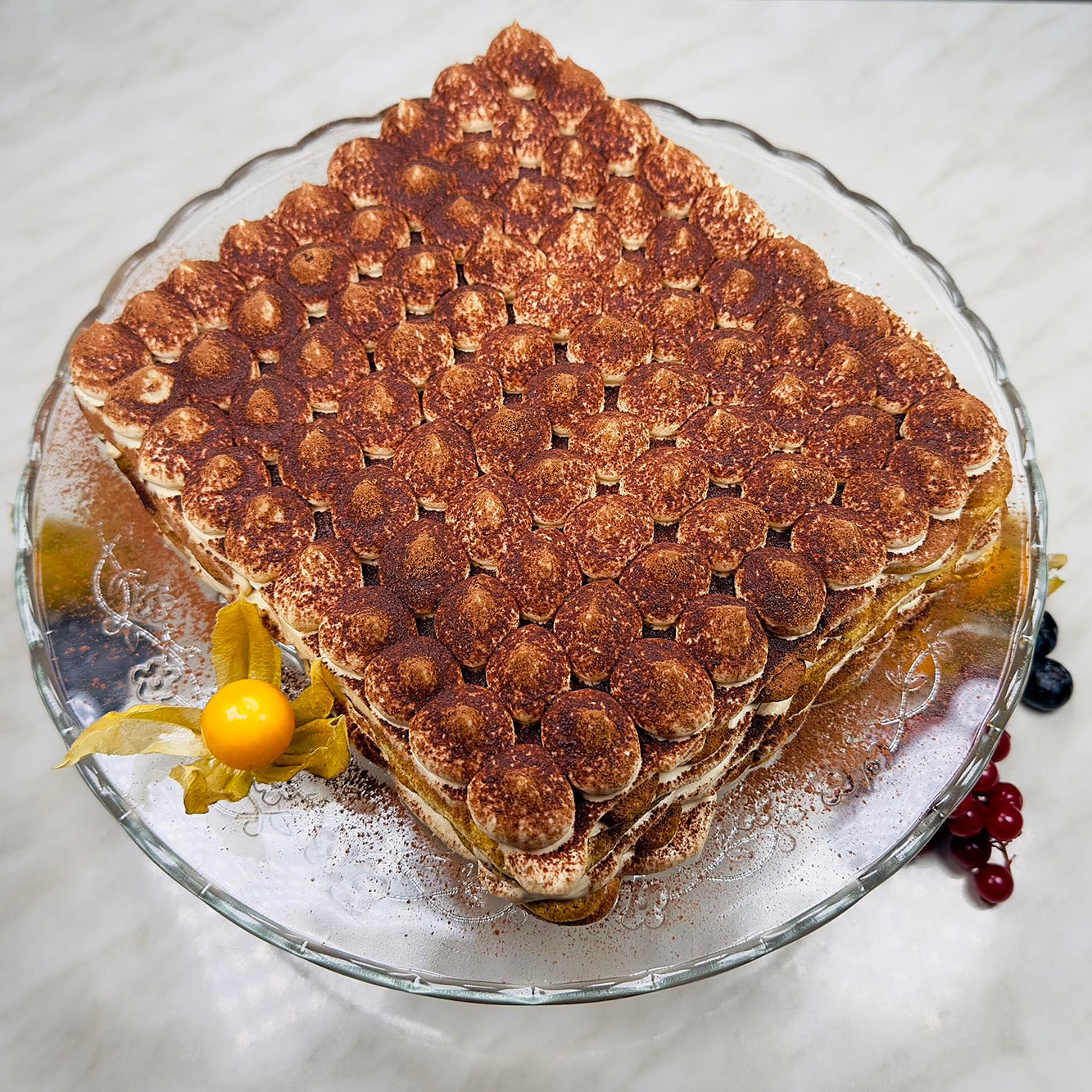 Кето тирамису с бадемови бишкоти от кухня Fit Panther