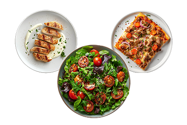 Кето закуска и обяд меню от кухня fit panther - снимка без фон