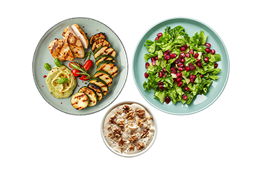 балансиран обяд от кухня fit panther