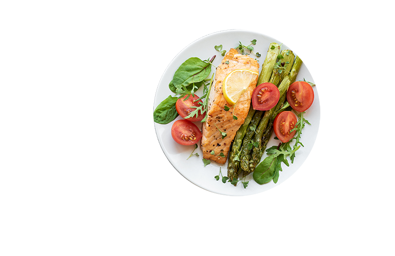 порция здравословна риба от fit panther