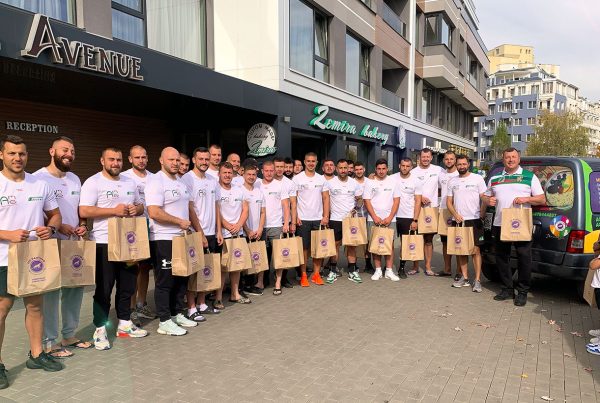 спортно хранене - снимка за корица