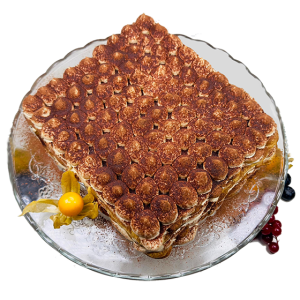 кето тирамису с бадемови бишкоти от кухня fit panther