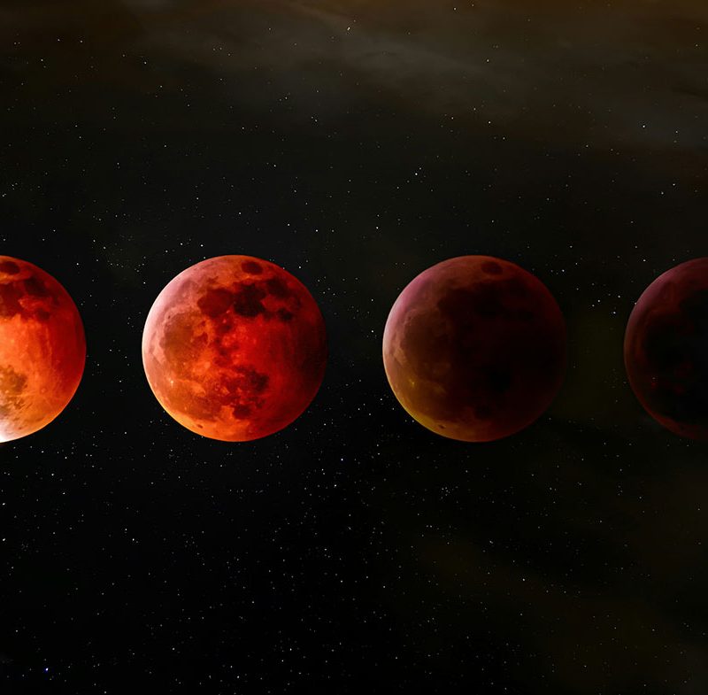 фазите на луната - снимка за споделяне